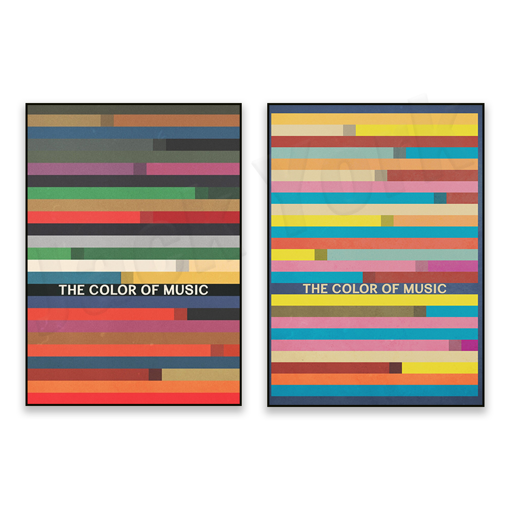 Home Office York - Stampa dell'album jazz, poster Bauhaus, poster