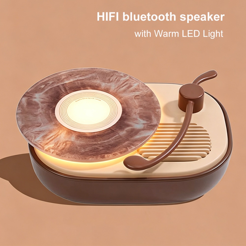 Home Office Of Amazon - Giradischi Retrò con Altoparlante Bluetooth e