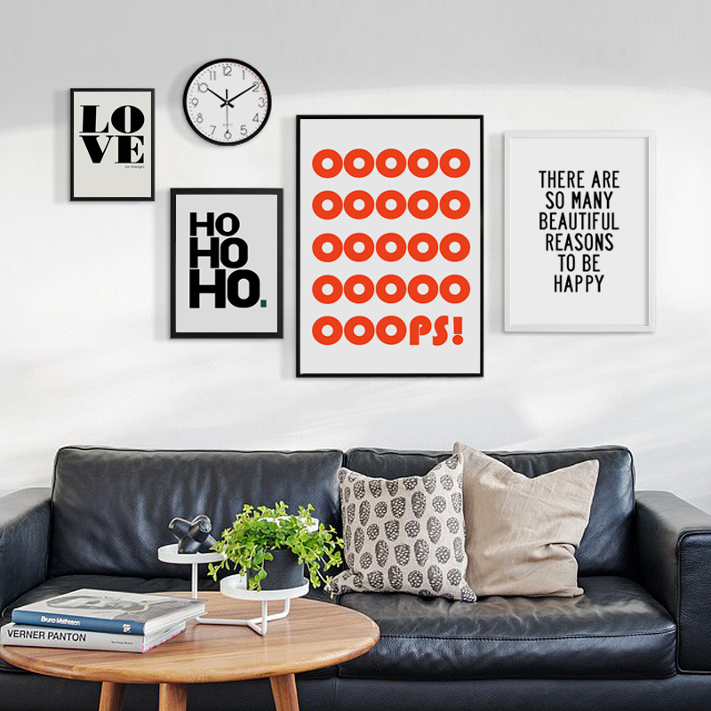 Home Office York - 07G Semplice Frase Inglese Astratta A4