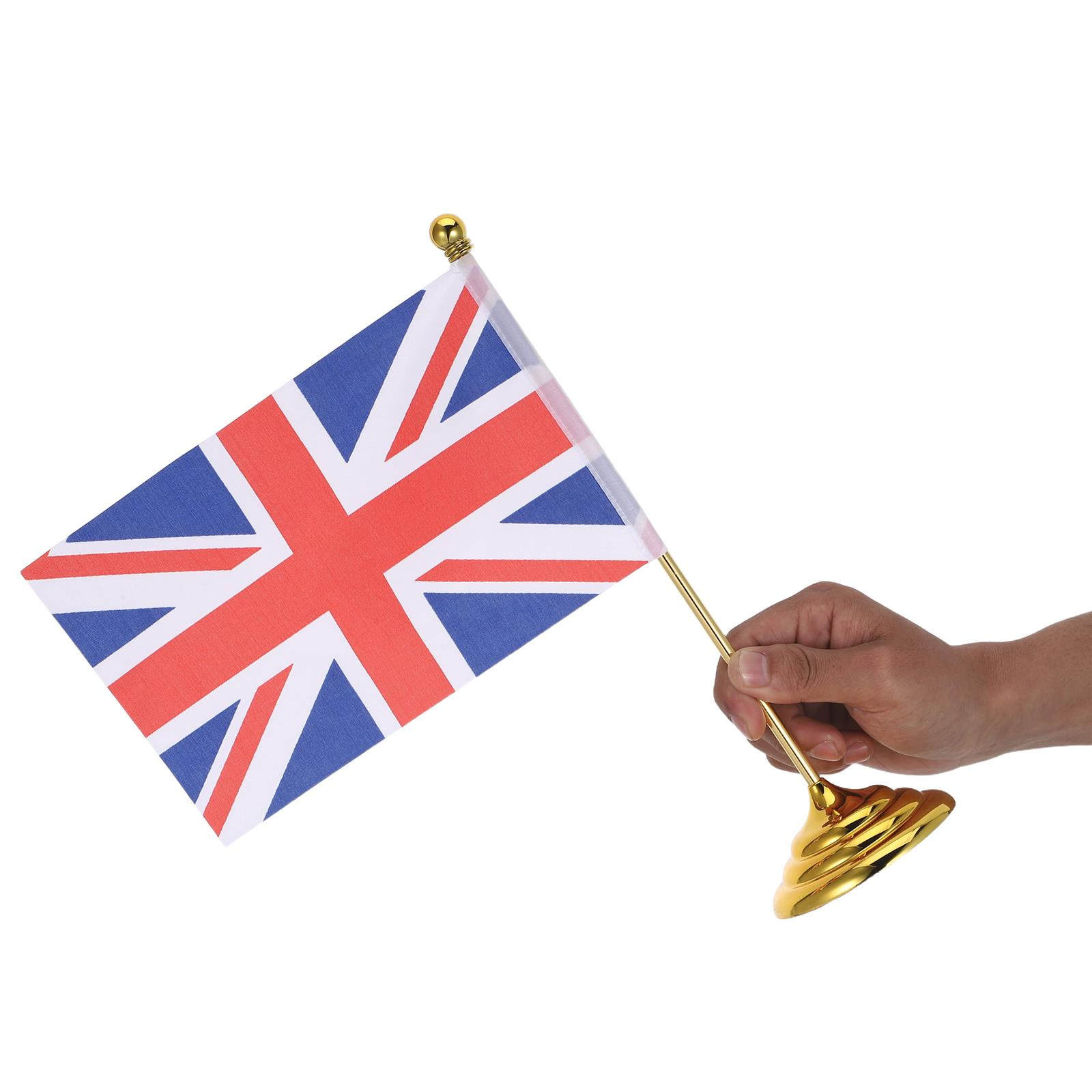 Home Office United Kingdom - Set di Bandiere da Scrivania Mini