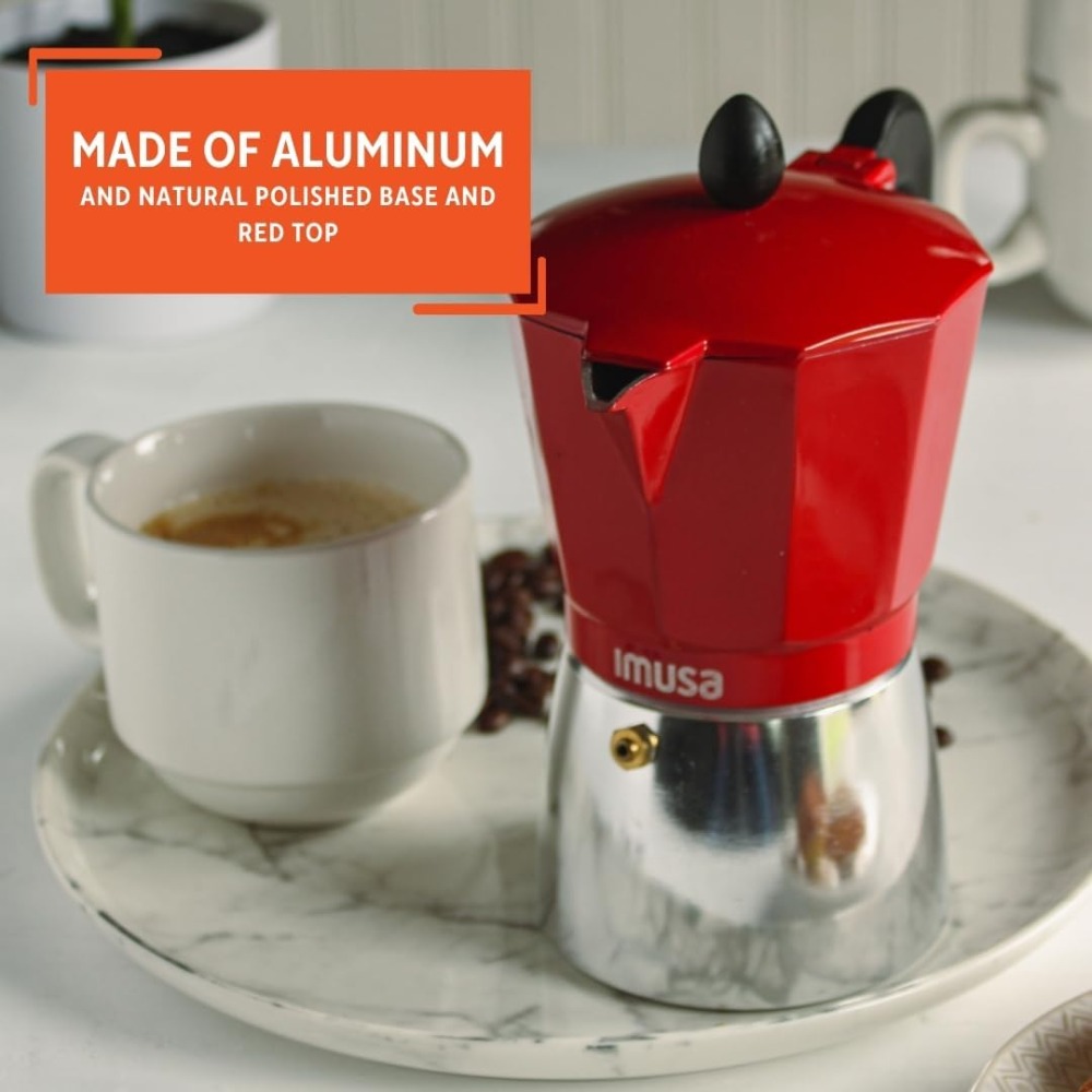 Home Office Moka - Caffettiera Moka da 3 Tazze in
