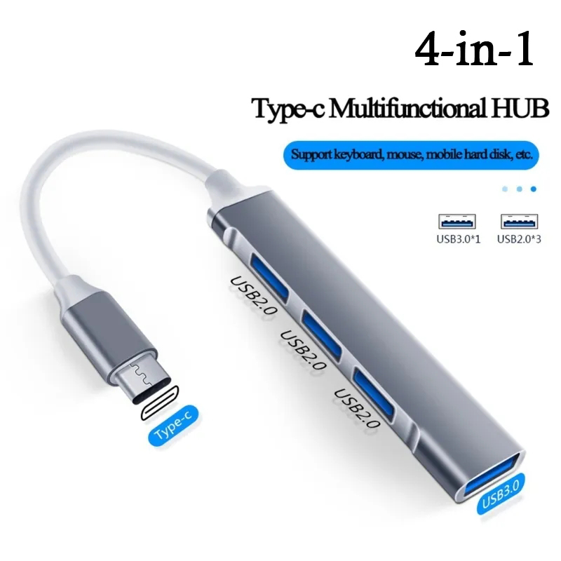 Home Office For Mac - HUB USB C 4 in 1