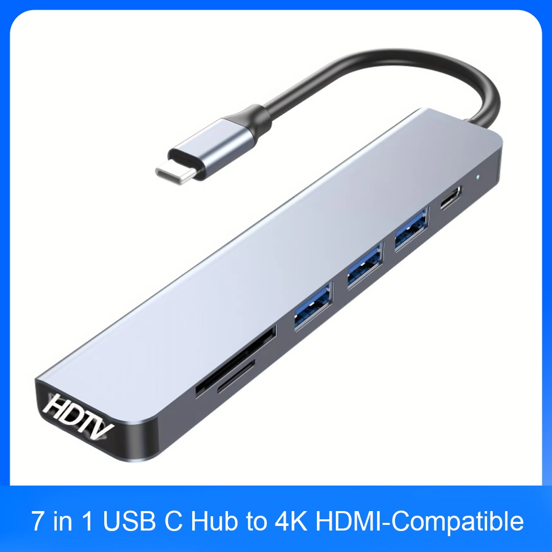 Home Office For Mac - Hub USB C 7 in 1
