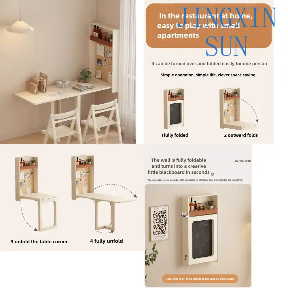 Home Office Of Ikea - Tavolo a Muro Pieghevole Moderno con