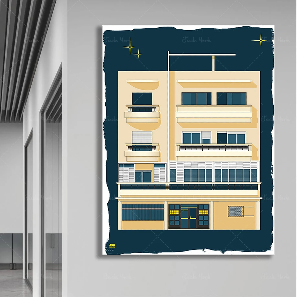 Home Office York - Bauhaus Tel Aviv Stampa Stampe moderne