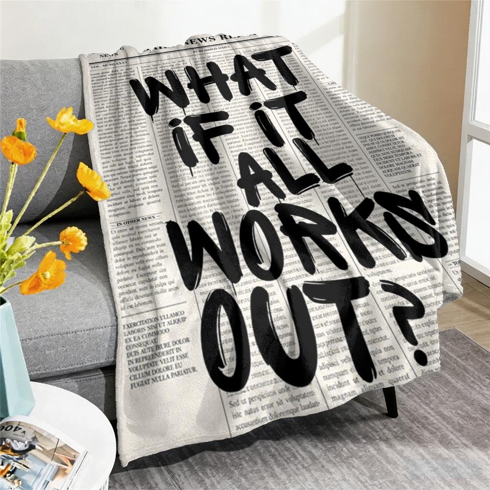 Coperta in flanella morbida e  - Home Office What Is It recensione e prezzo