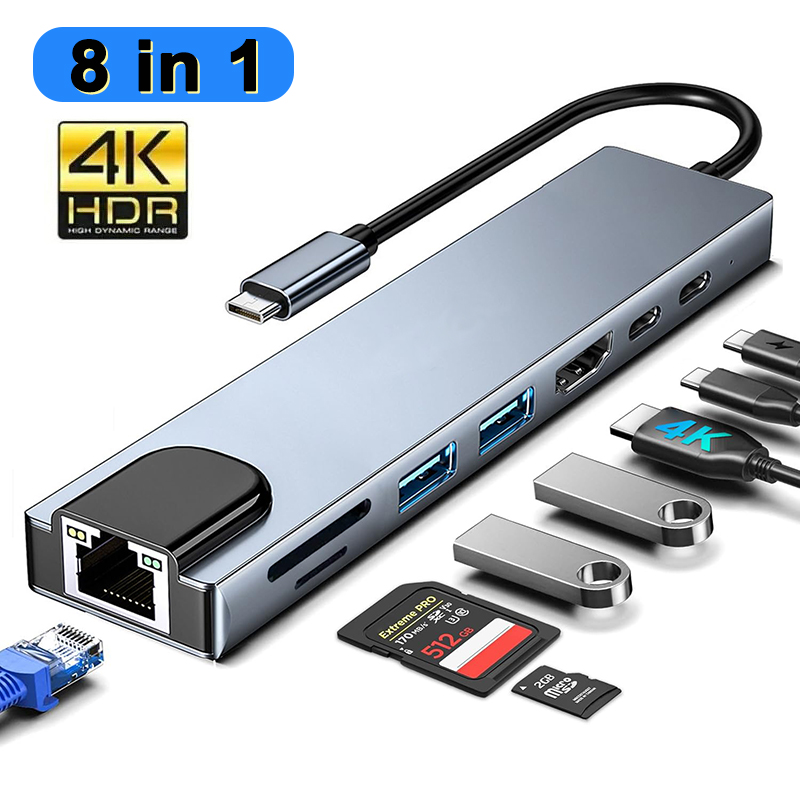 Hub USB tipo C 8 in 1 per MacB - Home Office For Mac recensione e prezzo