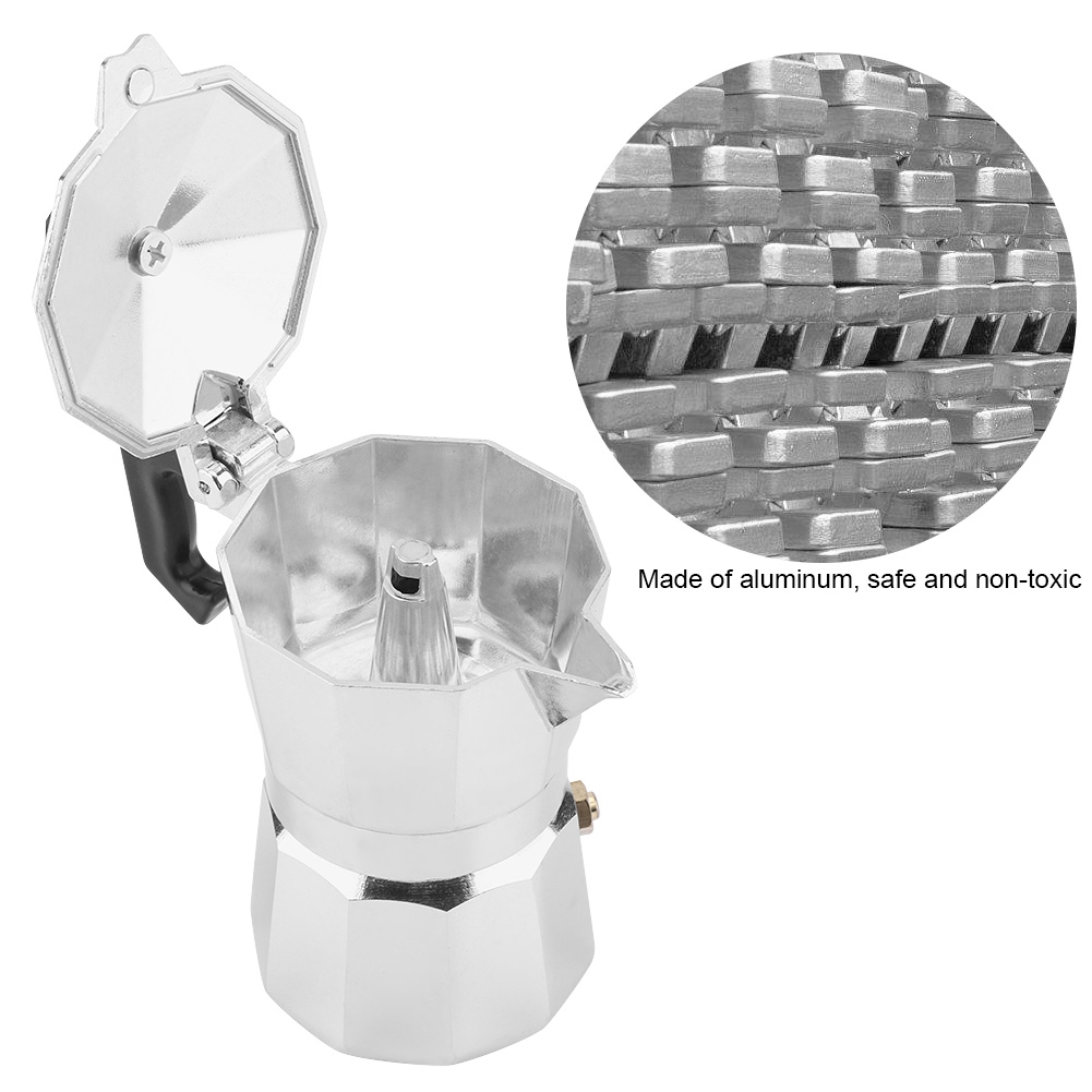 50 ml 1 tazza in alluminio di  - Home Office Moka recensione e prezzo