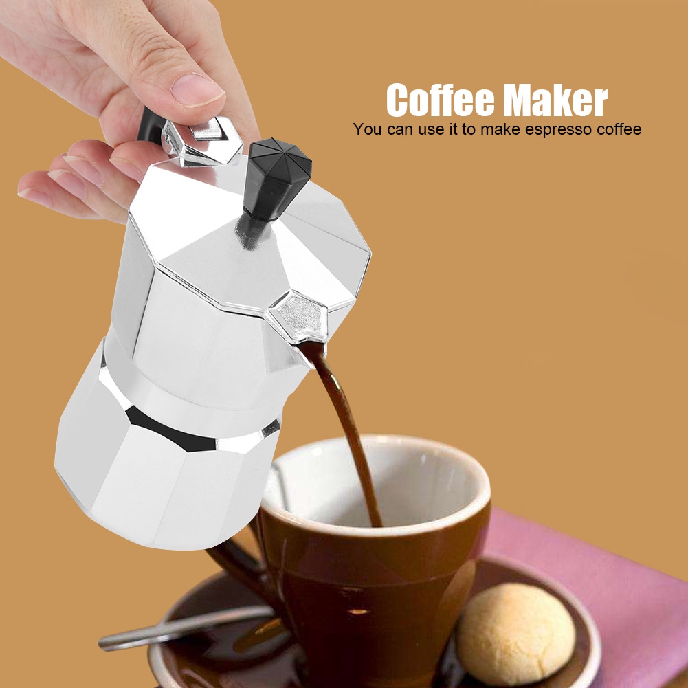 50 ml 1 tazza in alluminio di  - Home Office Moka recensione e prezzo