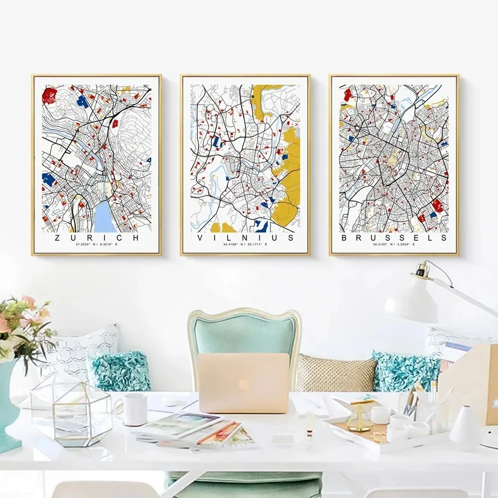 Poster Mappamondo Senza Cornic - Home Office York recensione e prezzo