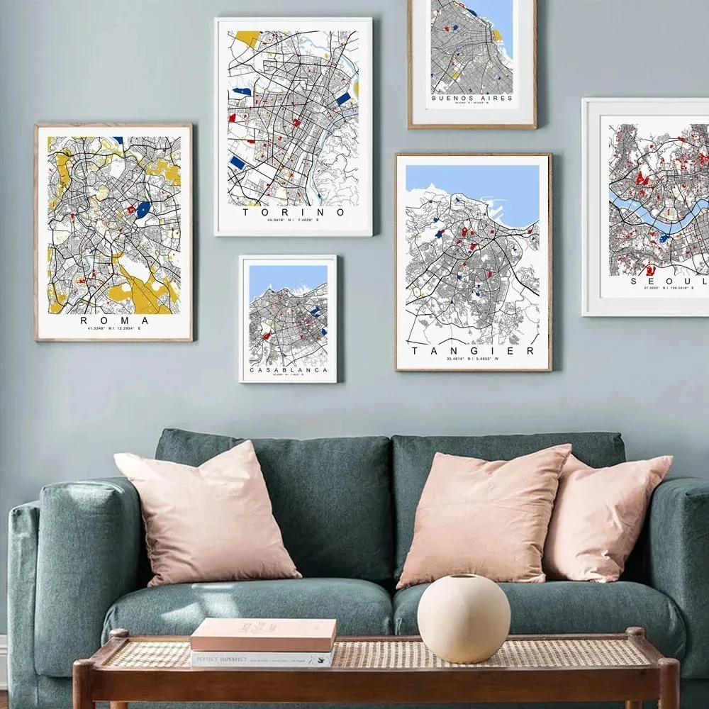 Poster Mappamondo Senza Cornic - Home Office York recensione e prezzo
