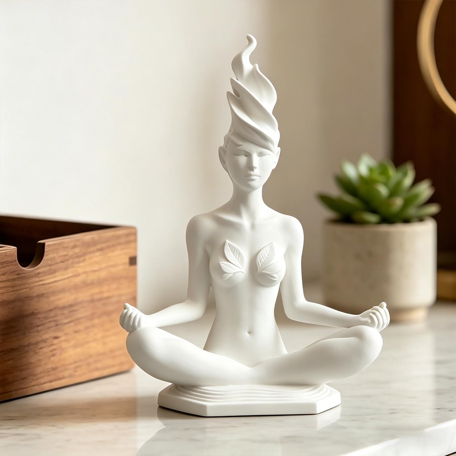 Statuette di Donne Meditanti,  - Home Office Yoga Room recensione e prezzo