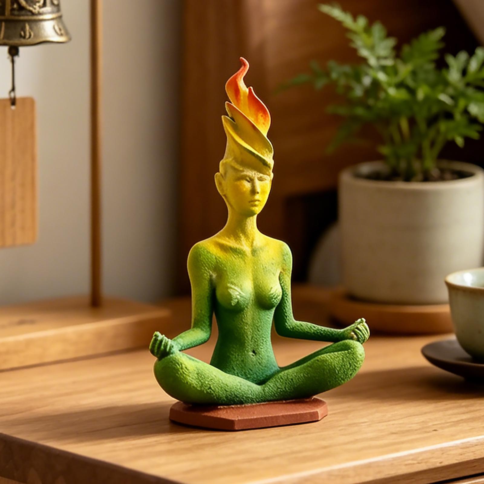Statuette di Donne Meditanti,  - Home Office Yoga Room recensione e prezzo