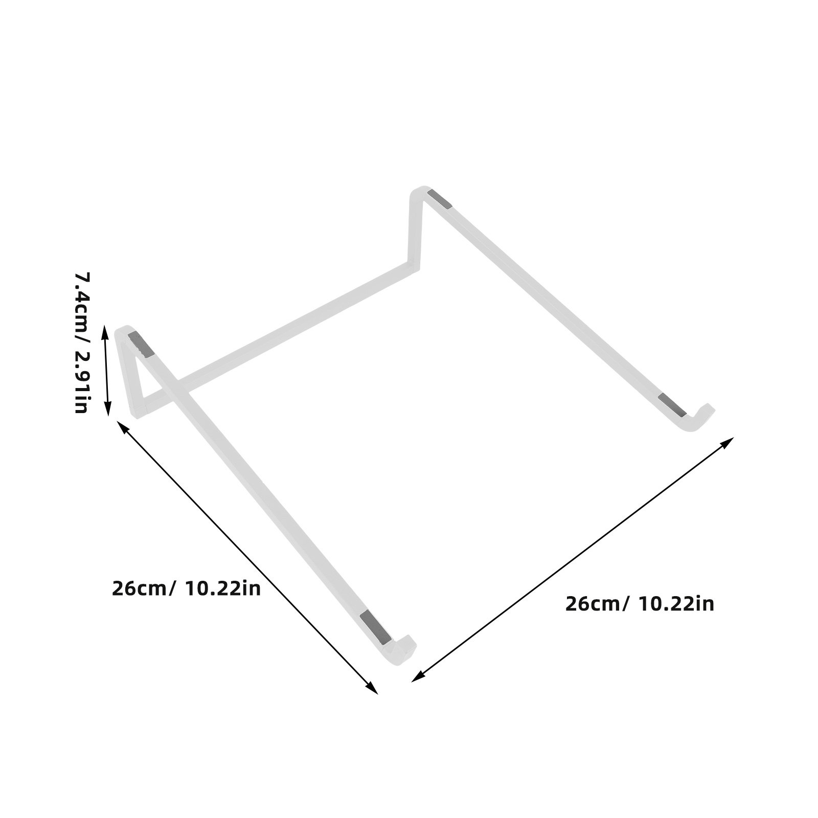 Supporto per Laptop in Metallo - Monitor Riser Stand recensione e prezzo