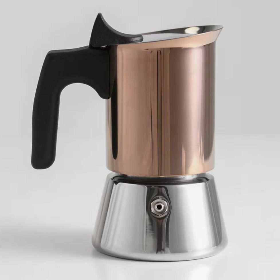 Pentola per moka in oro rosa p - Home Office Moka recensione e prezzo