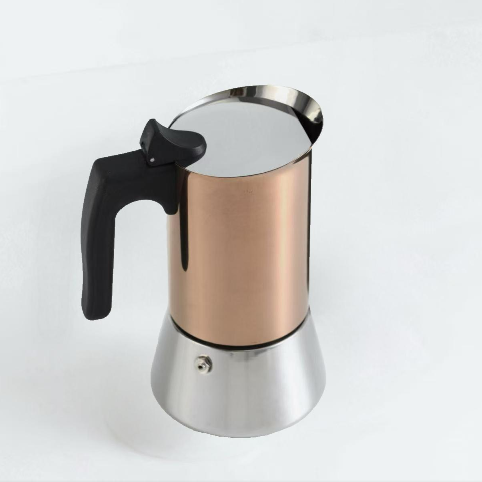 Pentola per moka in oro rosa p - Home Office Moka recensione e prezzo