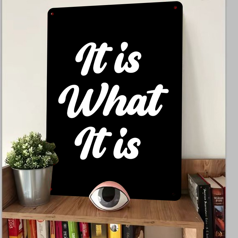 Arte da parete in metallo pers - Home Office What Is It recensione e prezzo