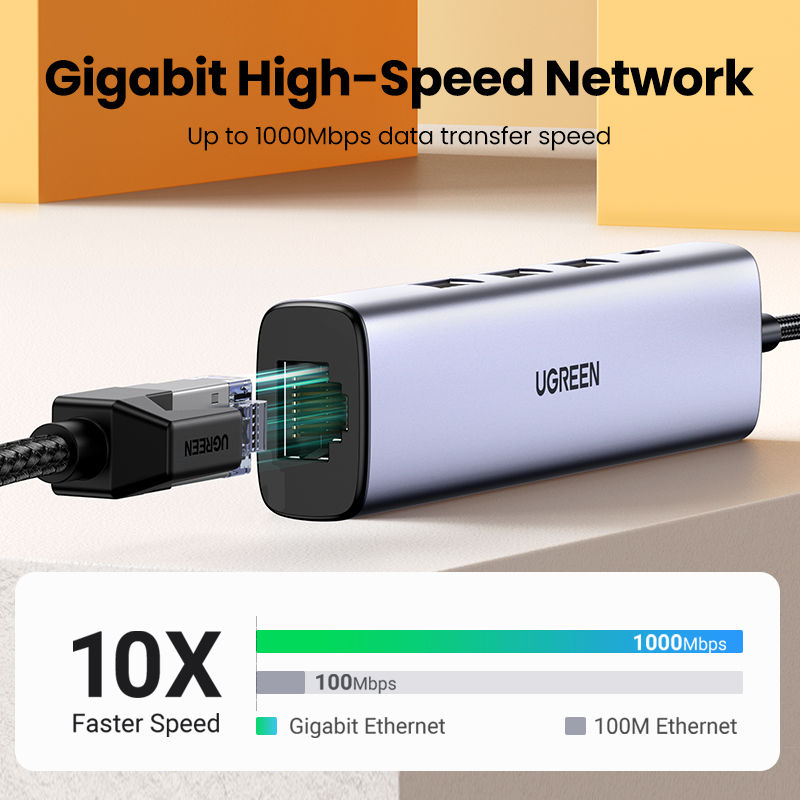 UGREEN USB Ethernet Adapter 10 - Home Office For Mac recensione e prezzo