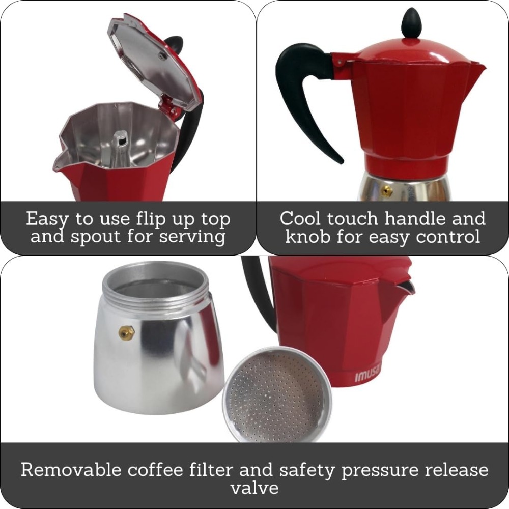 Caffettiera Moka da 3 Tazze in - Home Office Moka recensione e prezzo