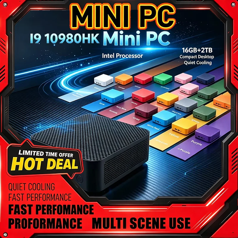 Mini PC Intel Core I9‑10980HK  - Home Office Windows 11 recensione e prezzo
