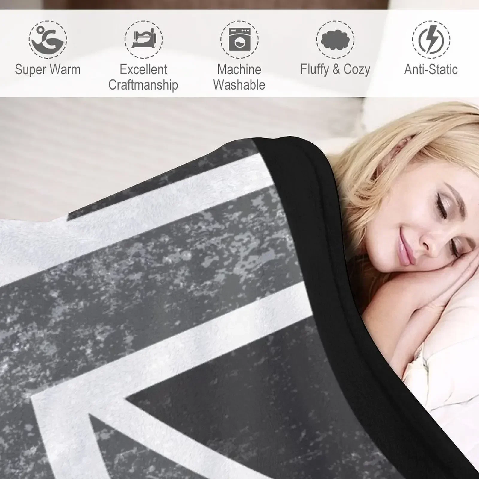 Union Jack Vintage Grayscale - - Home Office United Kingdom recensione e prezzo