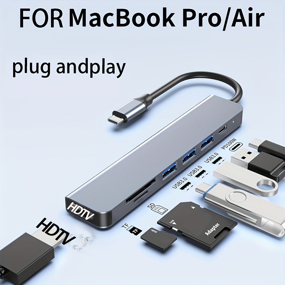 Hub USB C 7 in 1 con HDMI 4K,  - Home Office For Mac recensione e prezzo