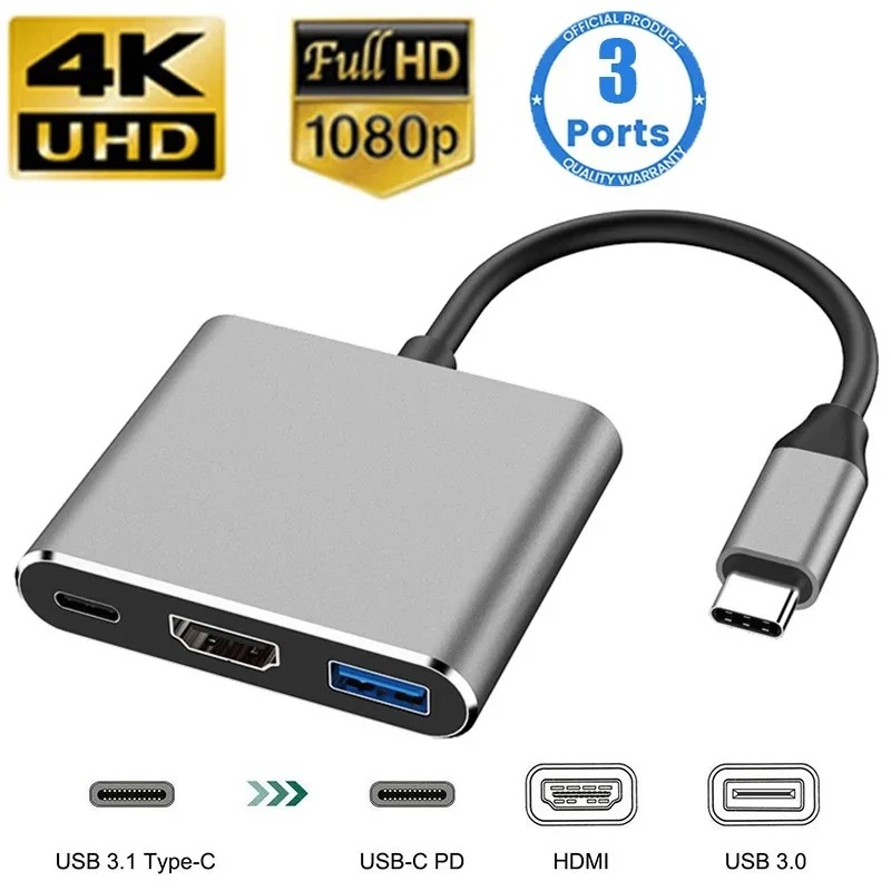 USB C HUB 3in1 Tipo C 3.0 a Do - Home Office For Mac recensione e prezzo