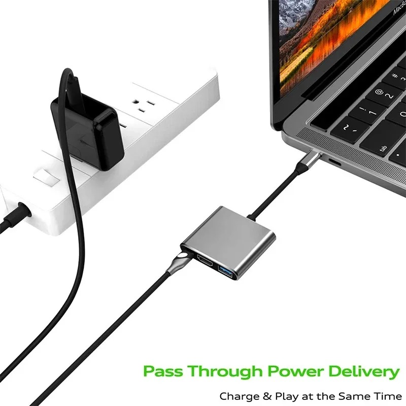USB C HUB 3in1 Tipo C 3.0 a Do - Home Office For Mac recensione e prezzo