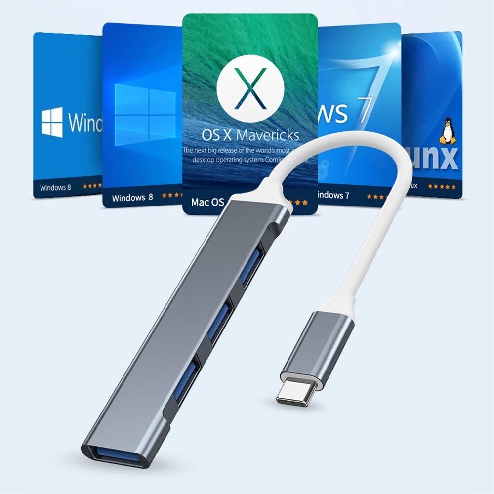 Hub USB 3.0 a 4 porte, Hub USB - Home Office For Mac recensione e prezzo