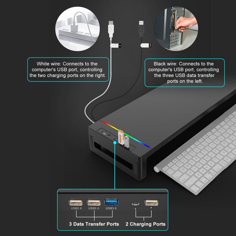 Supporto per Monitor con Ripia - Monitor Riser Stand recensione e prezzo