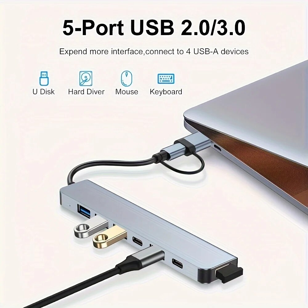 Hub USB 3.0 2 in 1 a 7 porte,  - Home Office For Mac recensione e prezzo