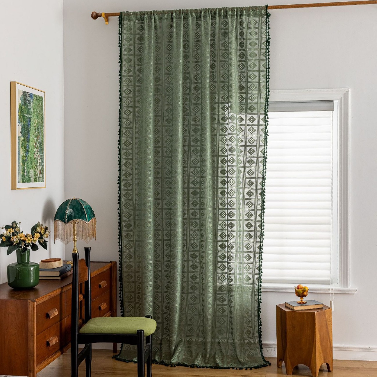 Tende di Lusso in Pizzo Bohemi - Home Office Of Amazon recensione e prezzo