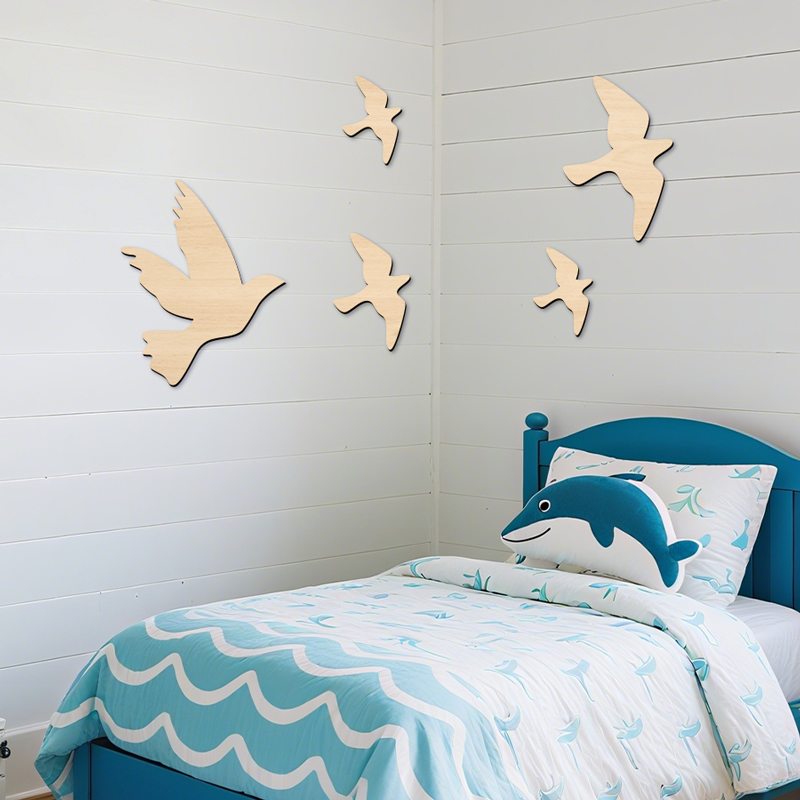 5 pezzi volano uccelli cartell - Home Office Yoga Room recensione e prezzo