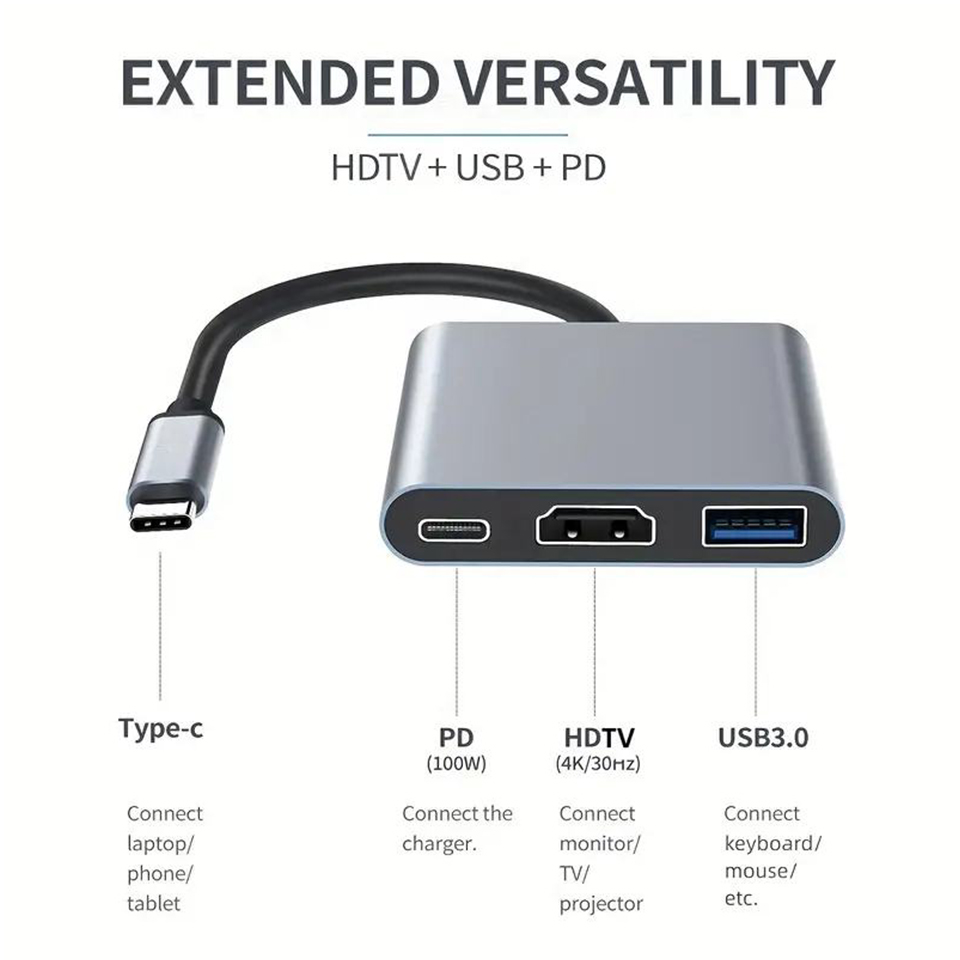 Hub USB Type-C 3-in-1 da masch - Home Office For Mac recensione e prezzo