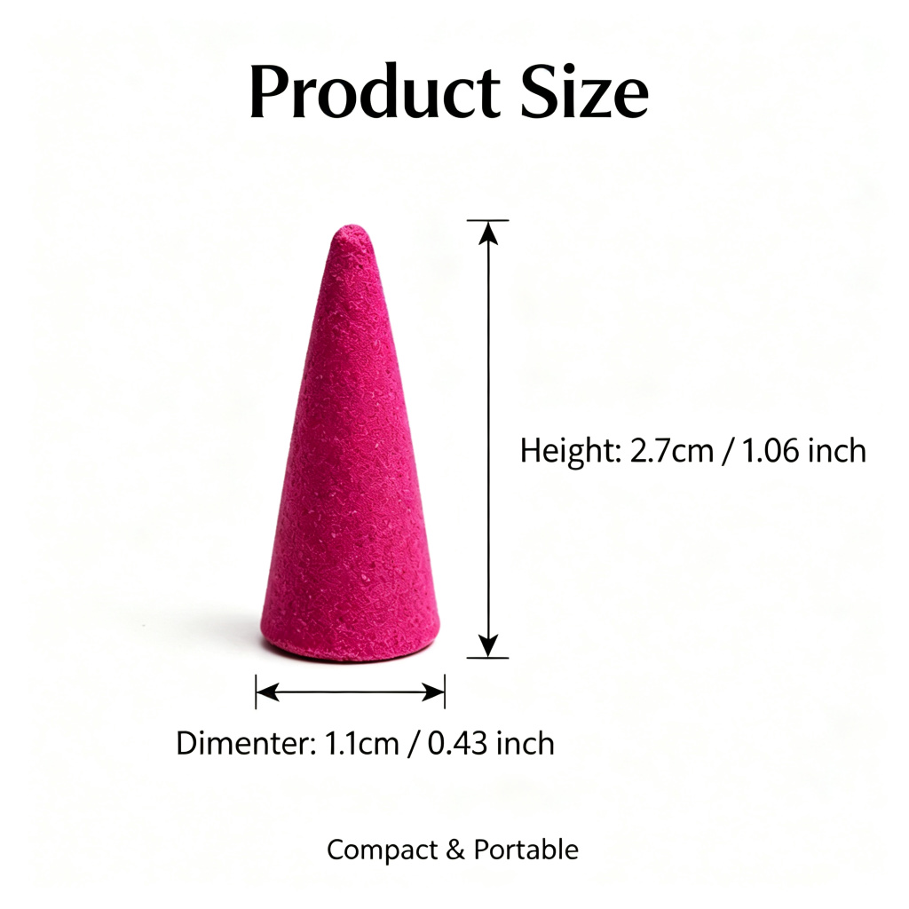 Coni e pellet di incenso misti - Home Office Yoga Room recensione e prezzo