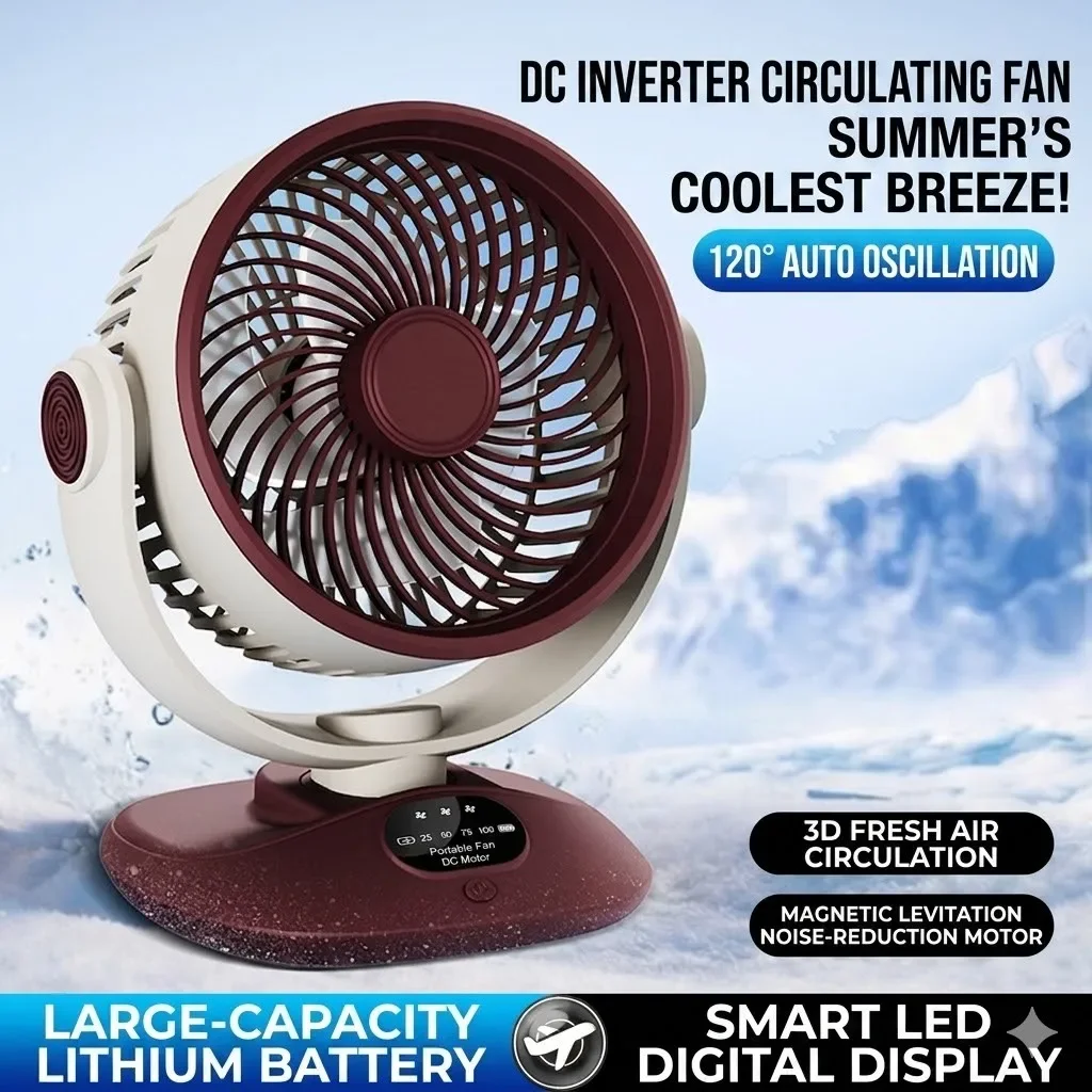 Ventilatore da tavolo ricarica - Home Office Jobs recensione e prezzo