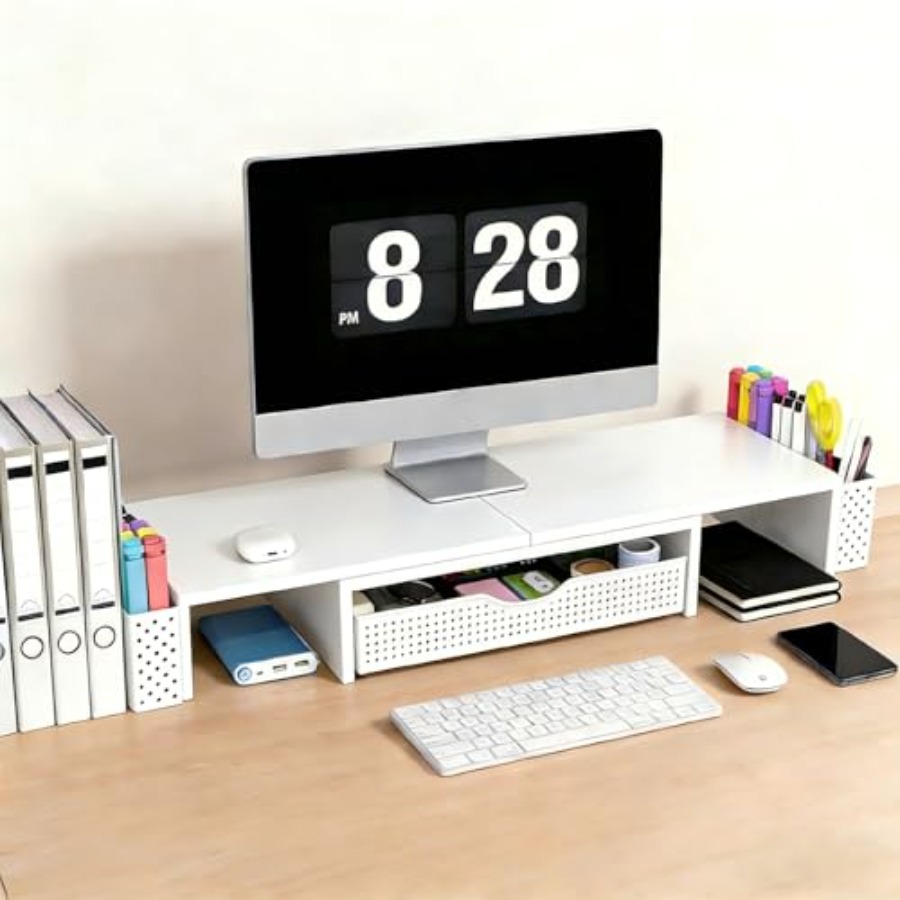 Organizzatori e Accessori da S - Monitor Riser Stand recensione e prezzo