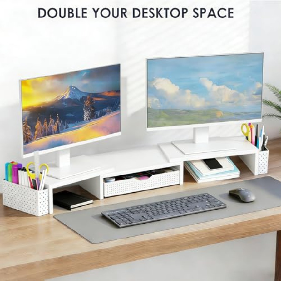 Organizzatori e Accessori da S - Monitor Riser Stand recensione e prezzo
